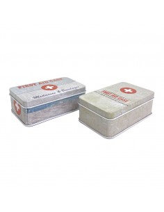 Caja metal medicinas