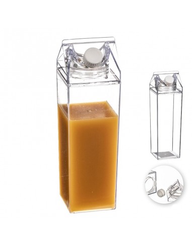 Botella tetrabrik transparente 1L