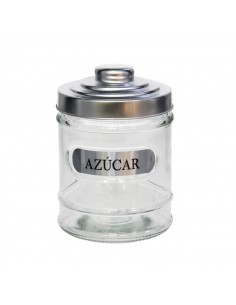 Azucarero cristal con tapa...