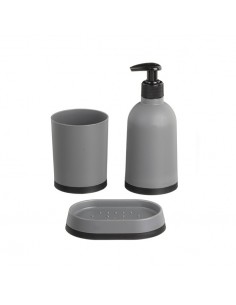 Set 3 asesorios baño PVC...