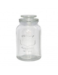 Tarro de cristal vintage...