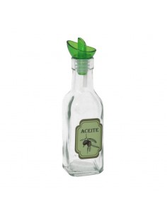 Aceitera cristal verde 190ml