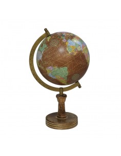 Globo terráqueo pie madera...