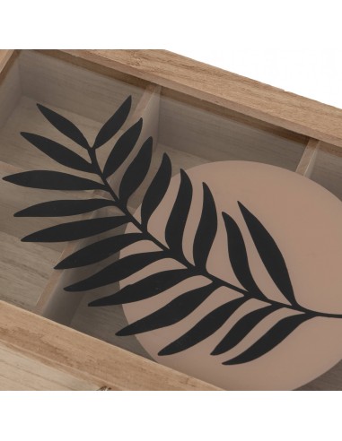 Caja madera para infusiones 6...