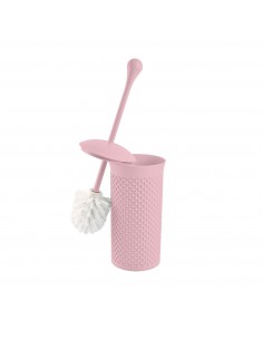 Escobillero rosa para baño