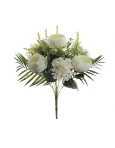 Ramo decorativo bouquet peonía