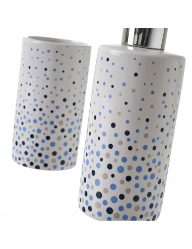Set 2 accesorios de baño cerámica Ane