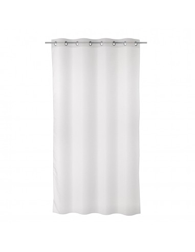 Cortina visillo blanco líneas...