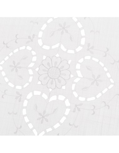 Cortina visillo cocina blanca...