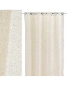 Cortina visillo beige...