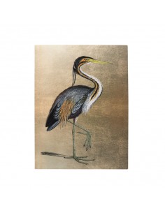 Cuadro garza 30x40cm Magnus