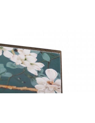 Cuadro rectangular rama almendro 50x20cm