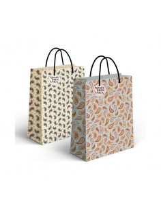 Bolsa de papel 32cm Cachemir