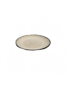 Plato postre beige 21cm... 2