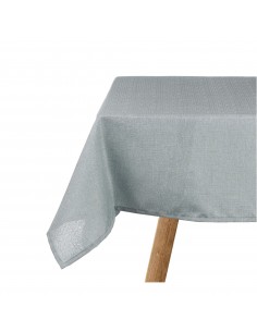 Mantel antimanchas azul...