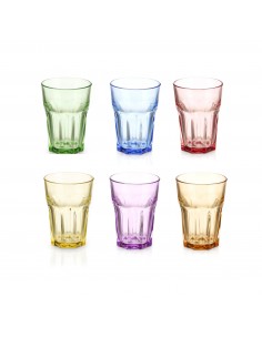 Vaso cristal color 360ml Dean 2