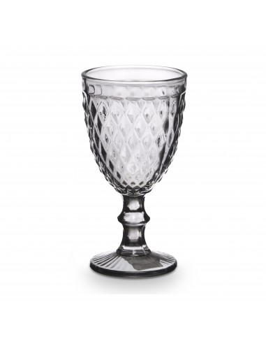 Copa cristal gris 330ml Mileto