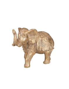 Figura elefante dorado 25cm...