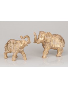 Figura elefante dorado 25cm... 2