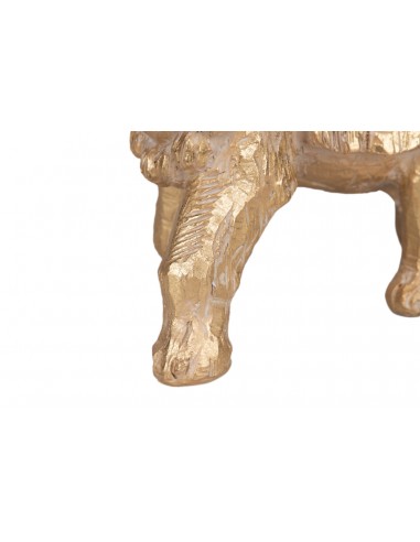 Figura elefante dorado 25cm Maduk