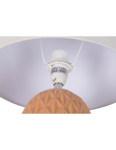 Lámpara de mesa pie cerámica Nessy