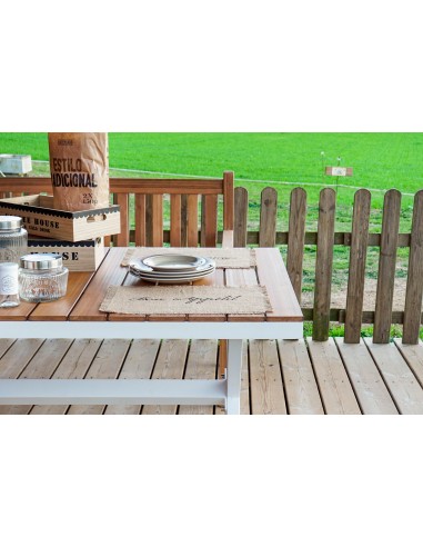 Mantel individual jute Bon appetit