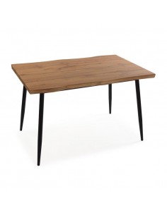 Mesa comedor madera y metal...