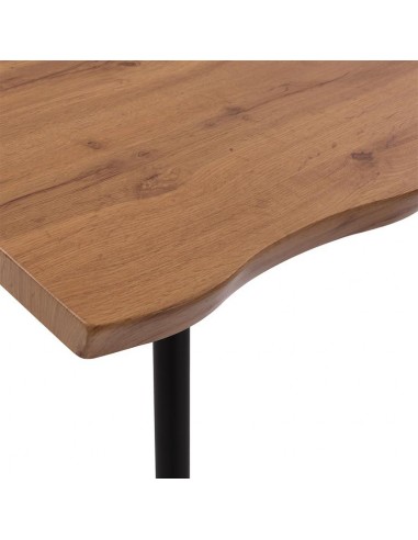 Mesa comedor madera y metal Eiden