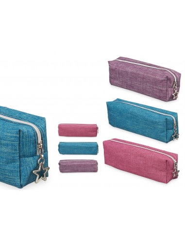 Estuche de tela rectangular