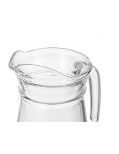 Jarra de cristal con asa 1L 2