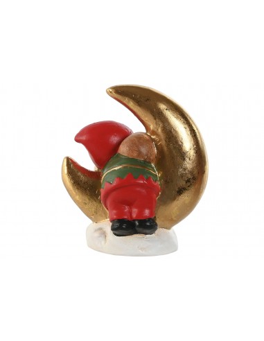 Figura cerámica Navidad elfo con luz