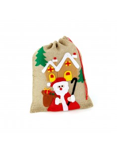 Saco regalos navidad Papa Noel