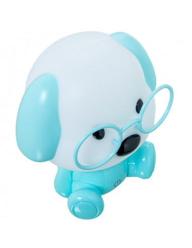 Lámpara de mesa infantil perro azul Lámpara de mesa infantil perro azul