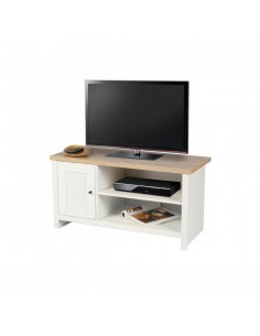 Mueble TV blanco 1 puerta...