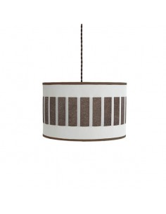 Lámapra techo marrón Laponia