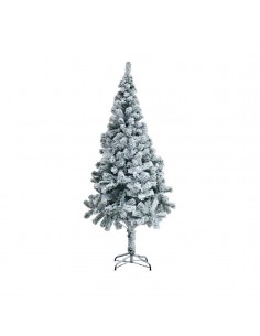 Árbol de Navidad nevado 210cm