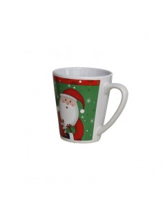 Taza cónica Navidad Santa...