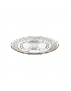 Plato llano cristal labrado...
