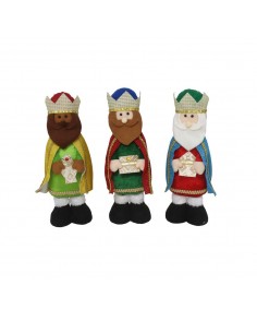 Figura tela Navidad Rey...