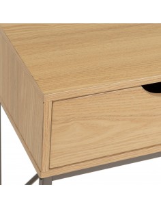 Consola 2 cajones madera y... 2