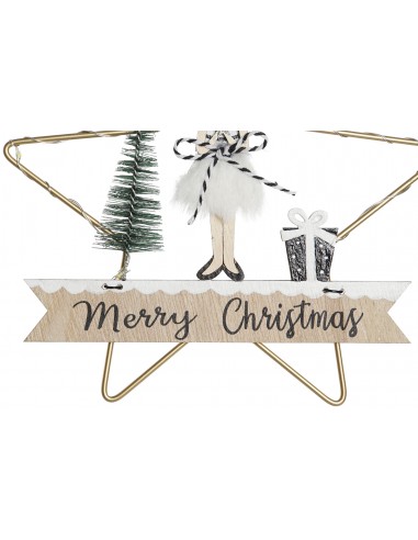 Decoración árbol Navidad estrella... Decoración árbol Navidad estrella...