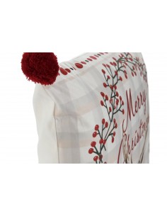 Funda de cojín reno Navidad 2