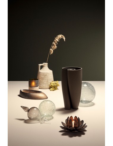 Bola Navidad cristal transparente 8cm... Bola Navidad cristal transparente 8cm...