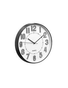 Reloj redondo pared  negro...