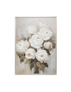 Cuadro lienzo floral...