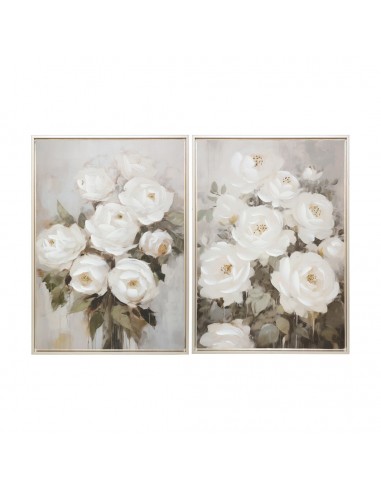 Cuadro lienzo floral 50x70cm Zaren