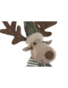 Figura navideña reno verde... 2