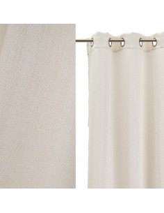 Cortina beige brillante...