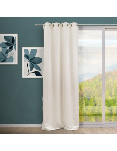 Cortina beige brillante 140x260cm Esenia Cortina beige brillante 140x260cm Esenia