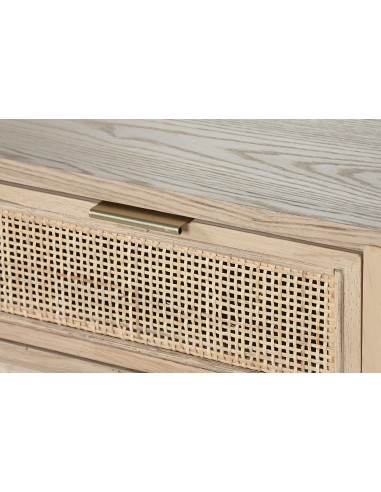 Consola natural 2 cajones Norbett